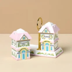 Lenox Spice Village Salt & Pepper with Tray