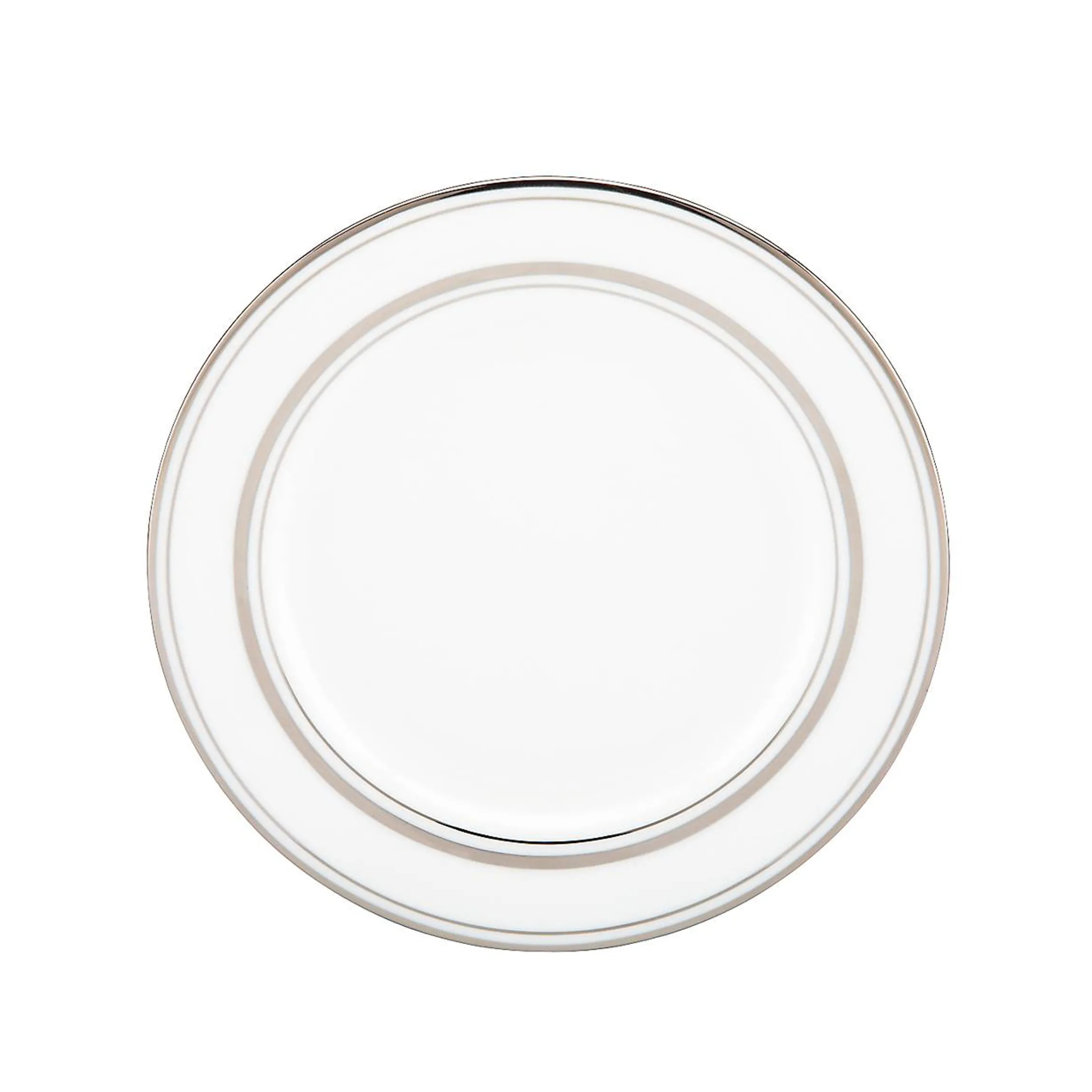Library Lane Platinum Bread Plate