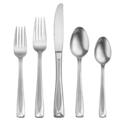 Lincoln Satin 45-Piece Flatware Set