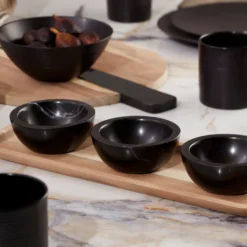 LX Collective Tray with 3 Dip Bowls