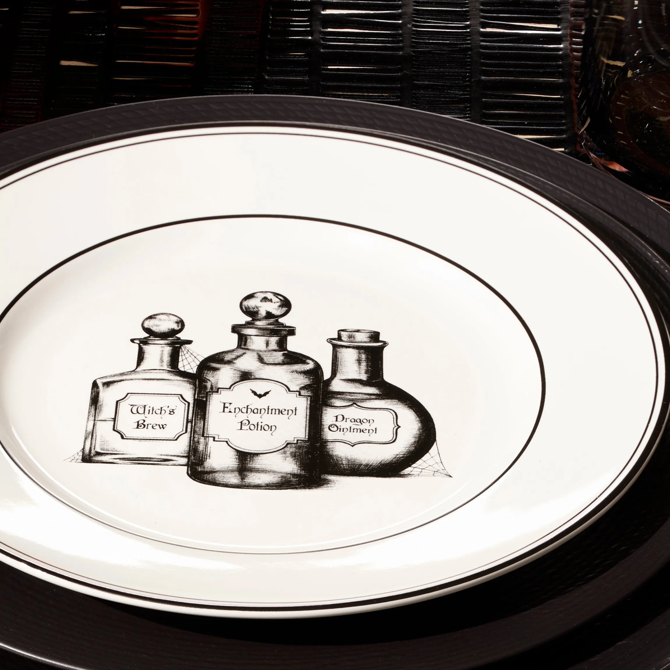 LX Collective Tray with 3 Dip Bowls