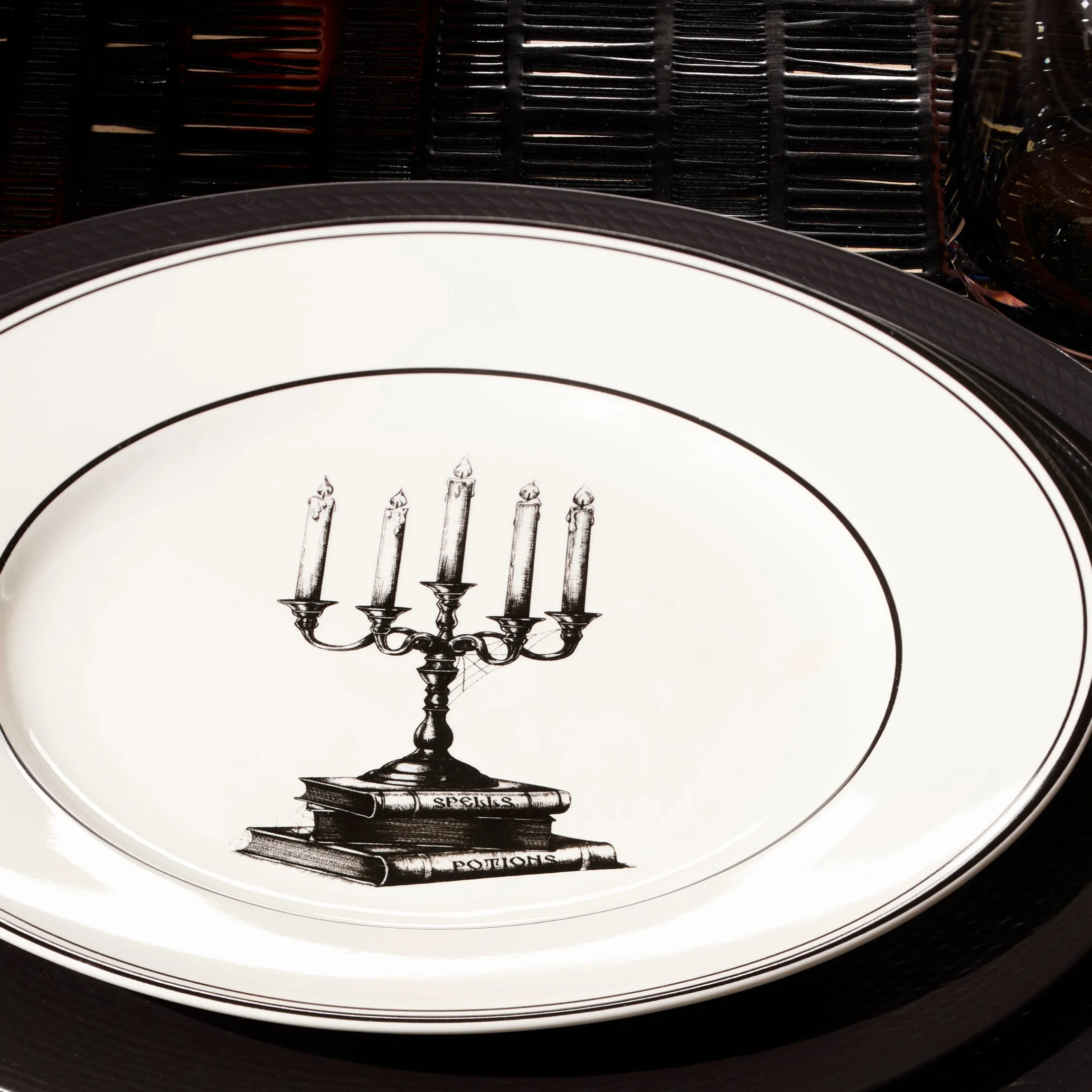 LX Collective Tray with 3 Dip Bowls
