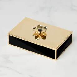 Make It Pop Black Large Floral Box
