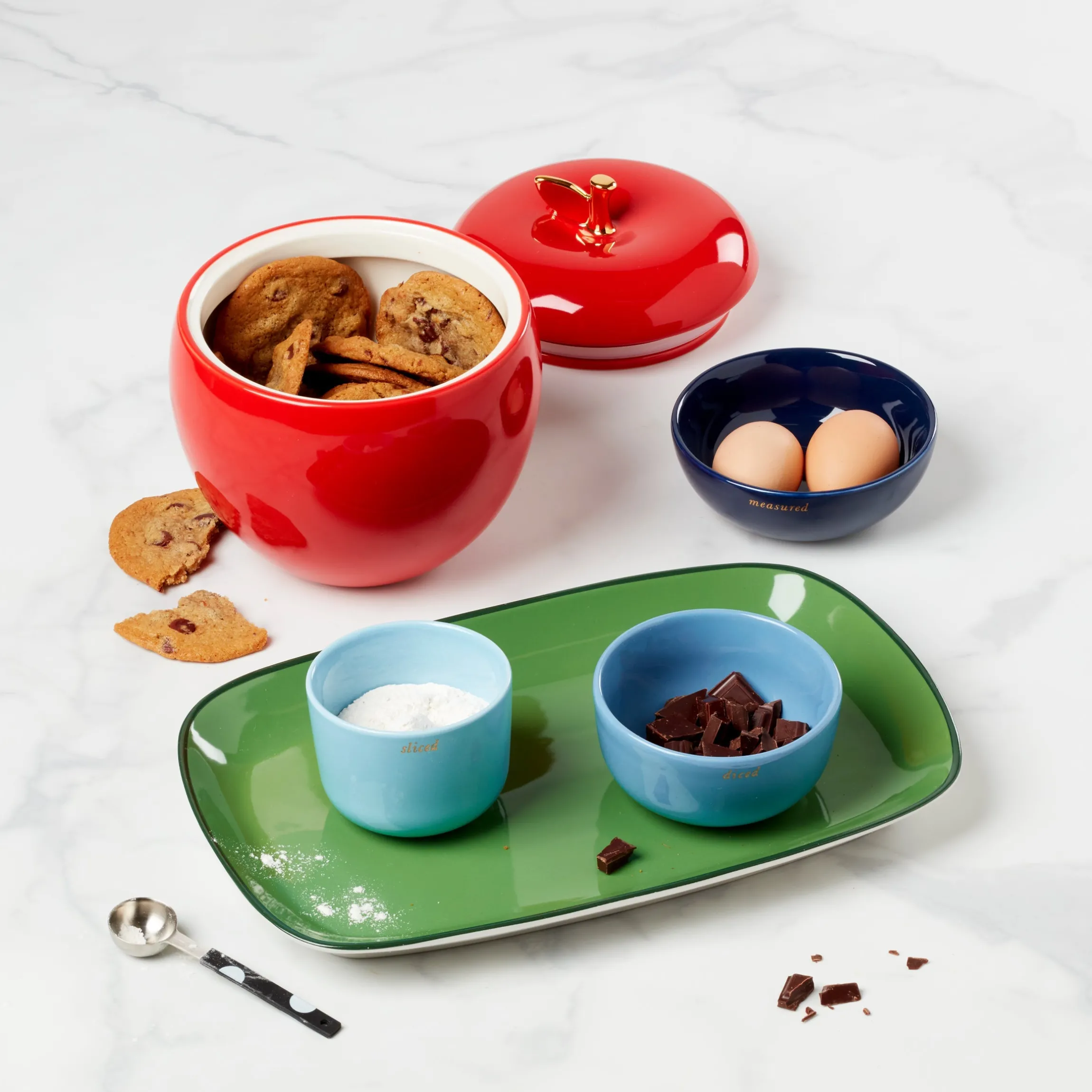 Make It Pop Green Platter
