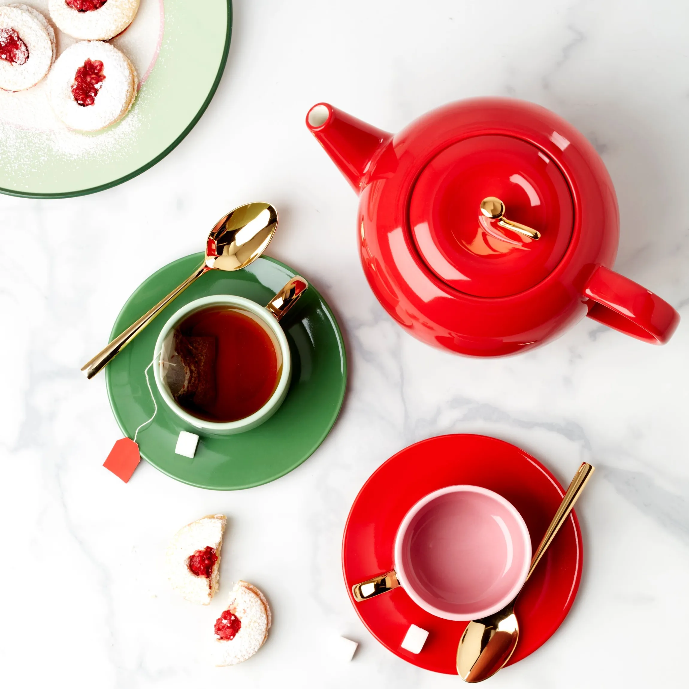 Make It Pop 8-Piece Cup & Saucer Set