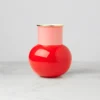 Make It Pop Warm Red Bouquet Vase