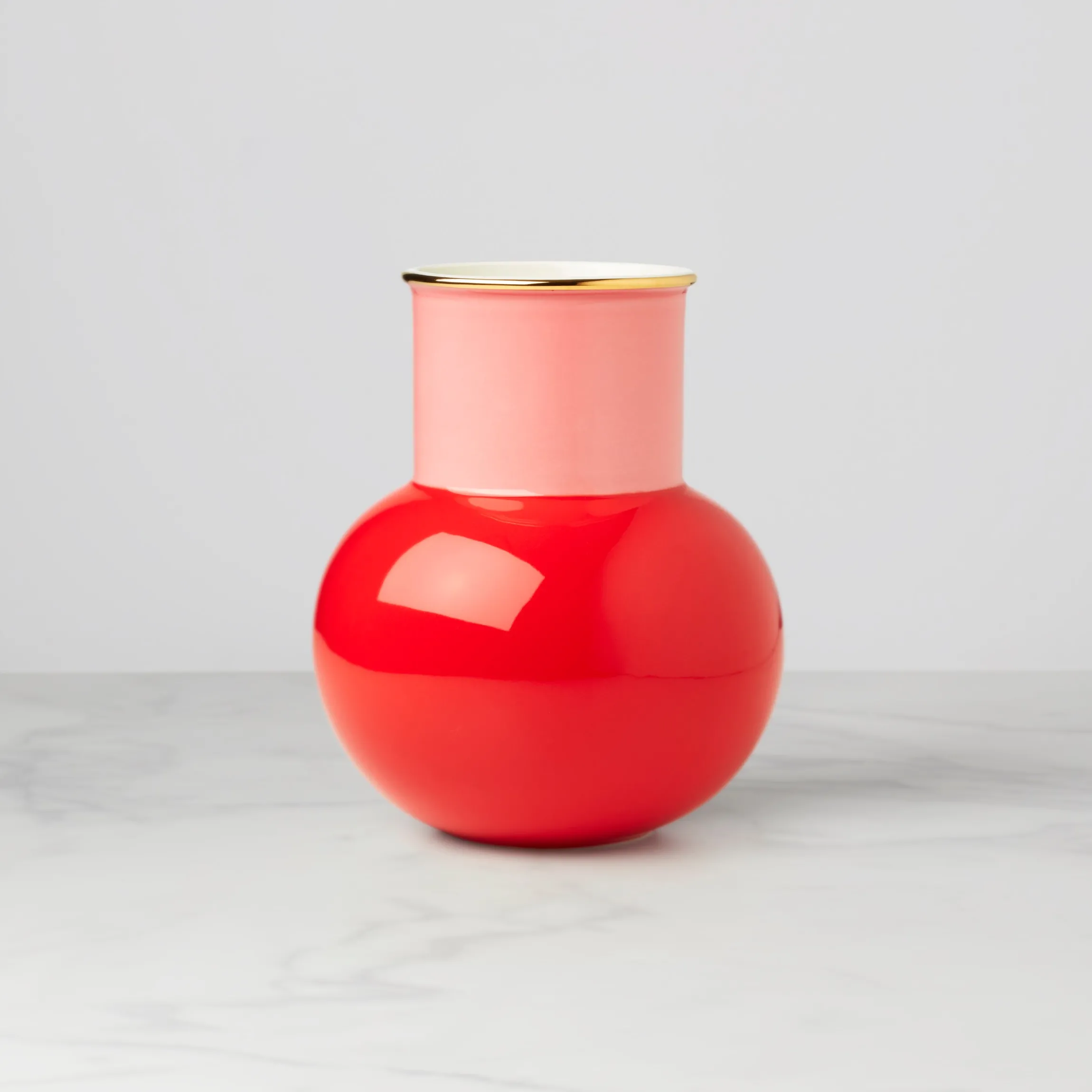 Make It Pop Warm Red Bouquet Vase