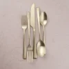 Marlise Champagne Satin 20-Piece Flatware Set