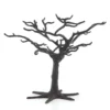 Matte Black Metal Ornament Tree