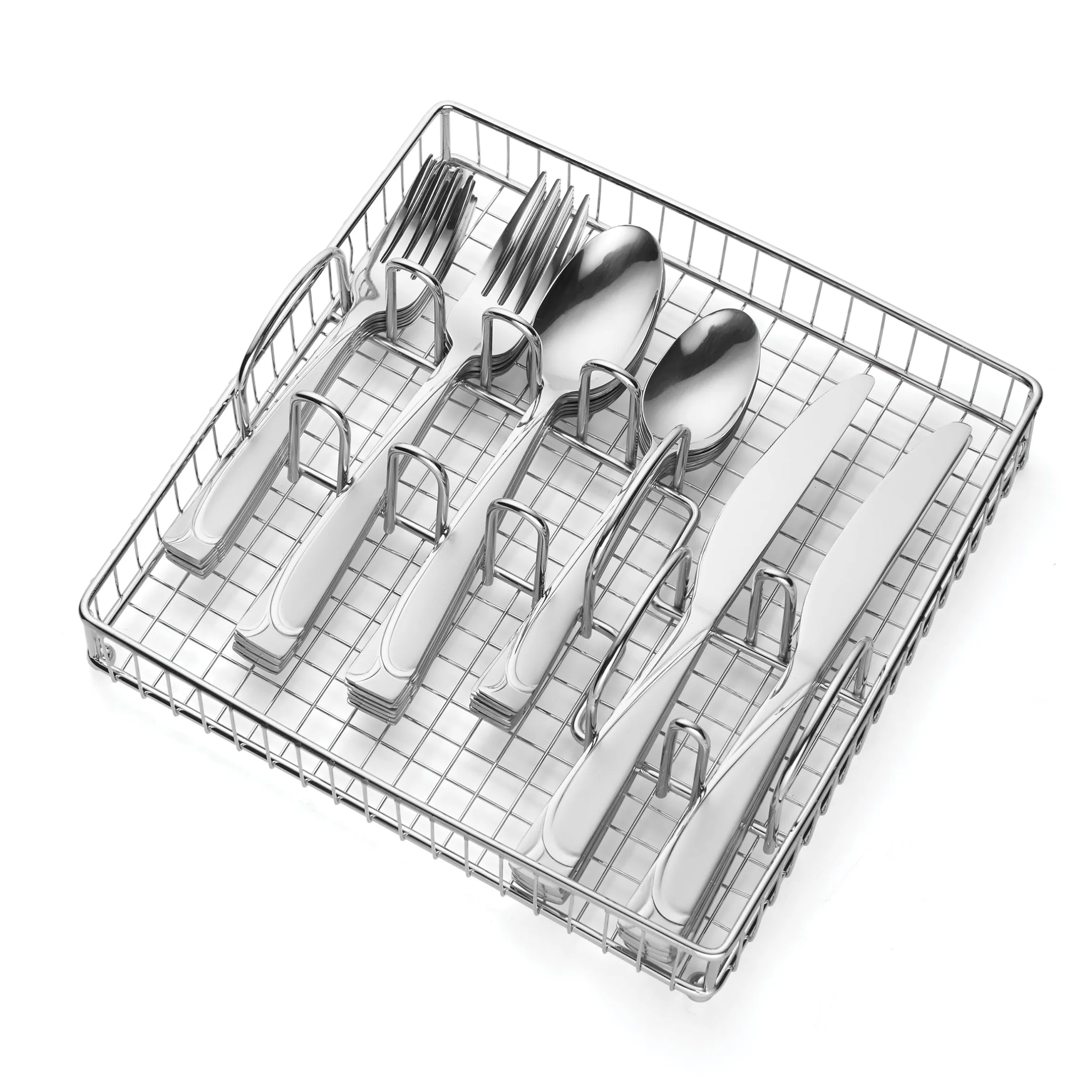 Mena Frost 20-Piece Flatware Set