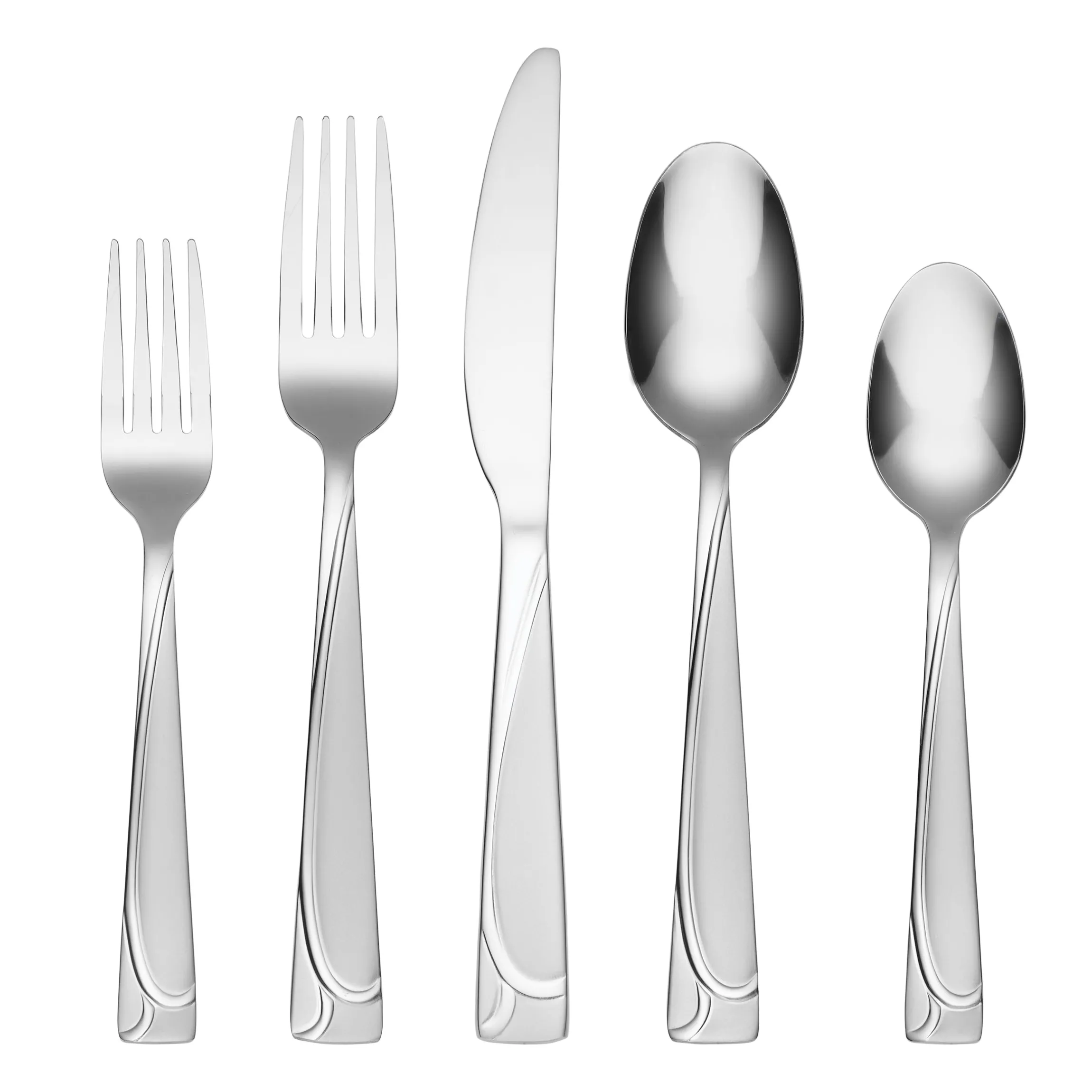 Mena Frost 20-Piece Flatware Set