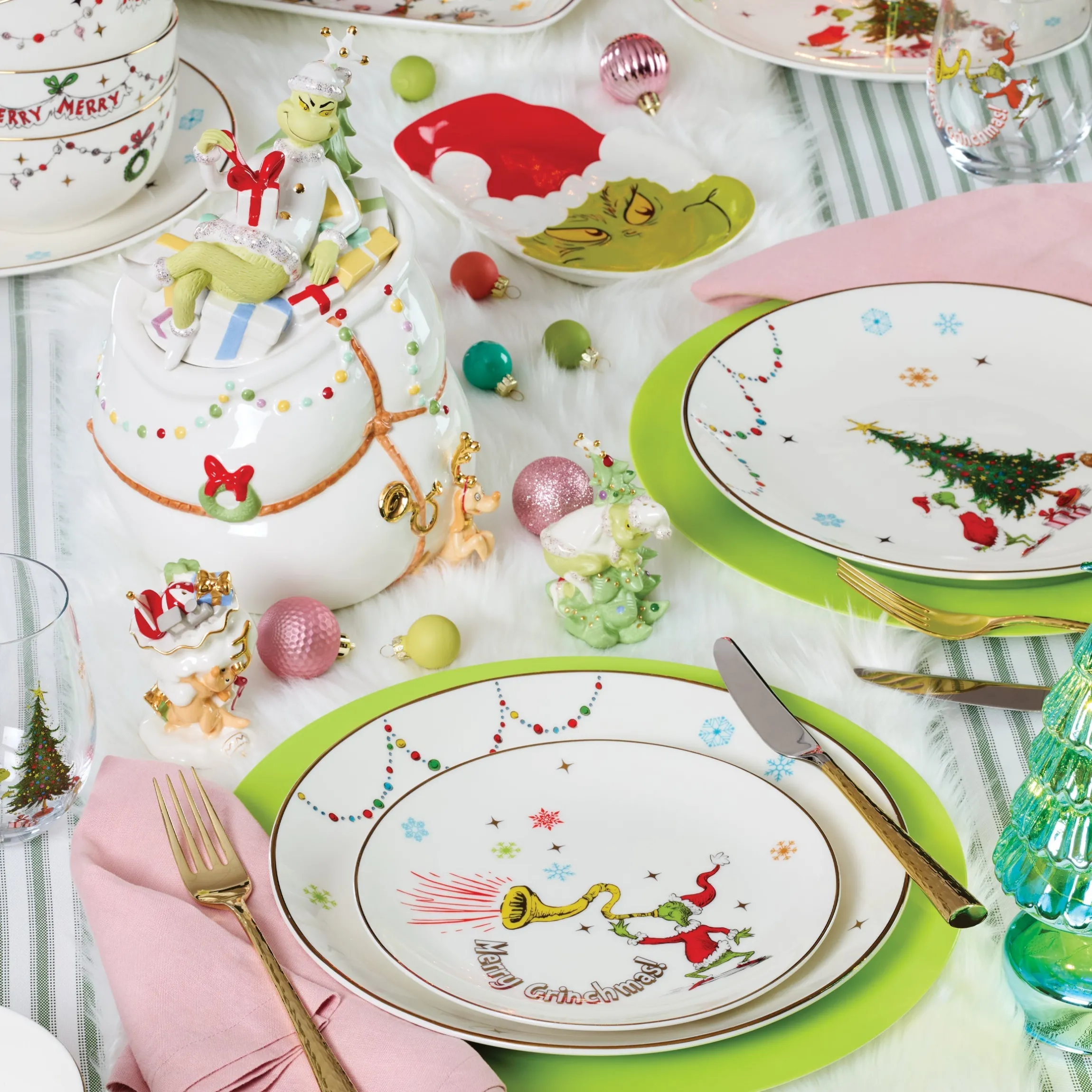 Merry Grinchmas Candy Dish