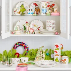 Merry Grinchmas Naughty or Nice Double Dip Bowl