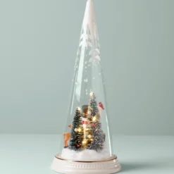 Merry & Magical Lit Snowman Figurine