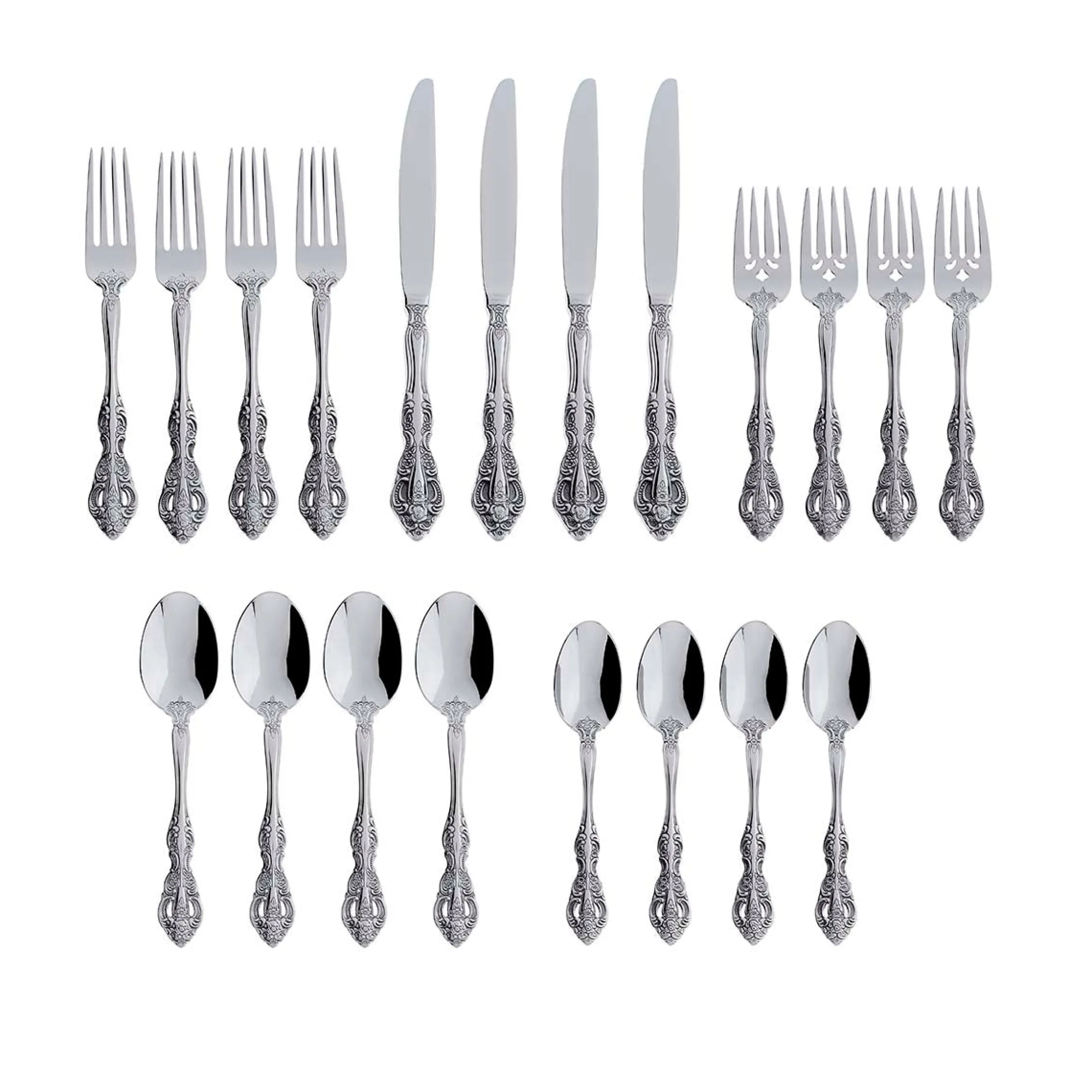 Michelangelo 20-Piece Flatware Set