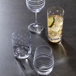 Mingle Highball Glasses, Set of 4