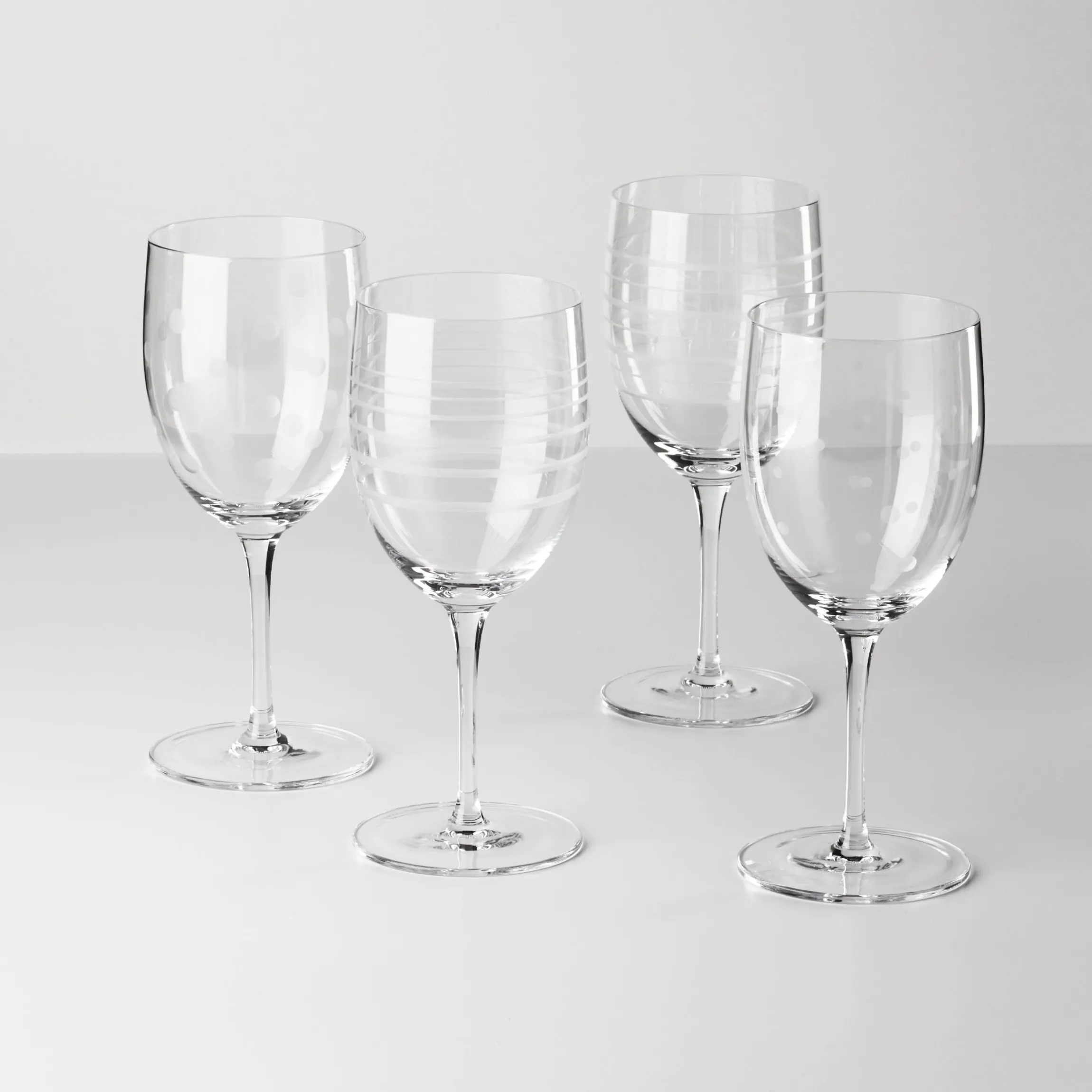 Mingle Wine Glasses, Set of 4