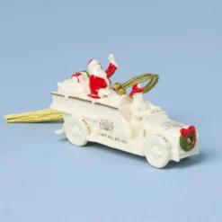 Mistletoe Park Fire Truck Ornament