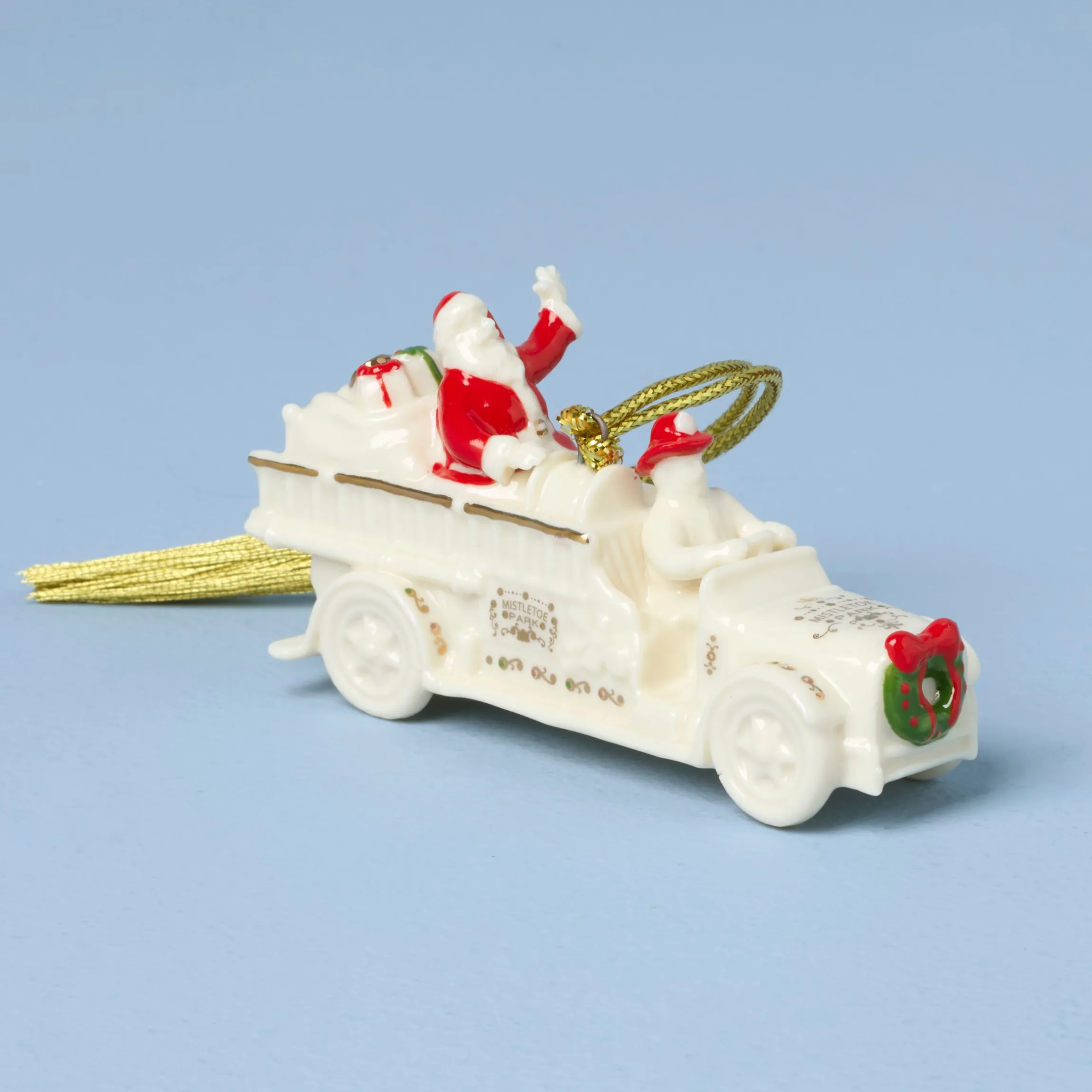 Mistletoe Park Fire Truck Ornament