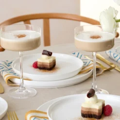Modern White 24-Piece Dinnerware Set