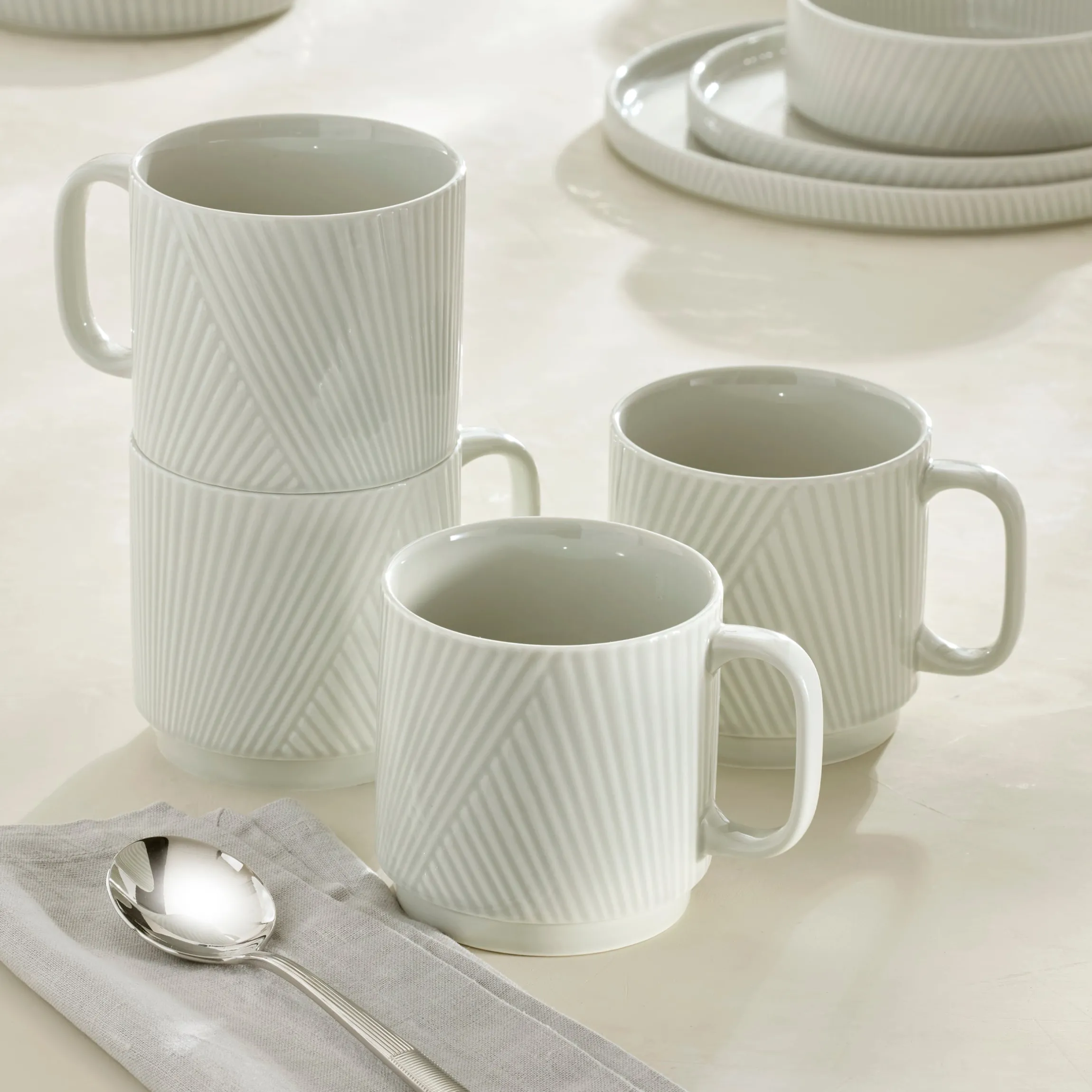Modulus Vapor Mugs, Set of 4