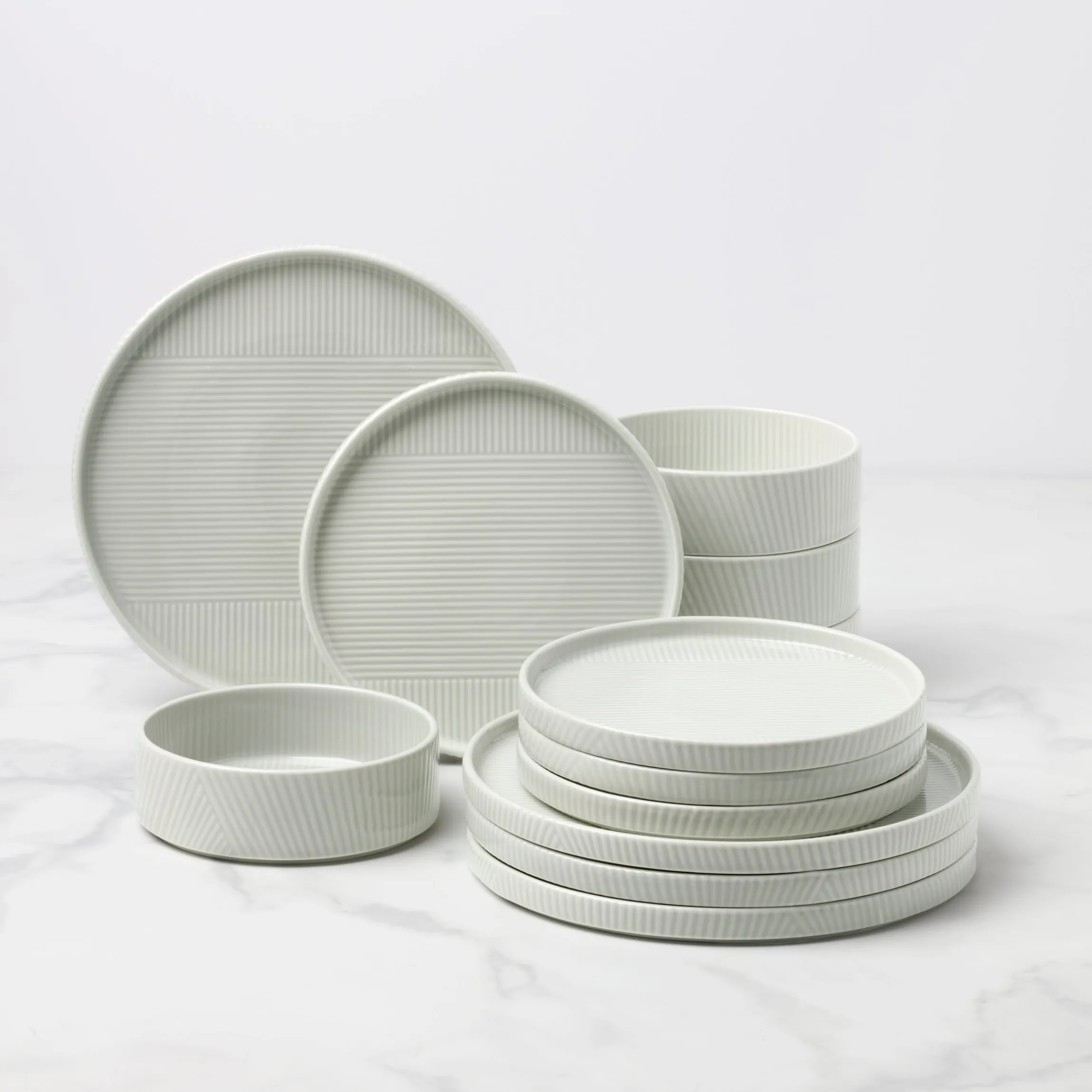 Modulus Vapor 12-Piece Dinnerware Set