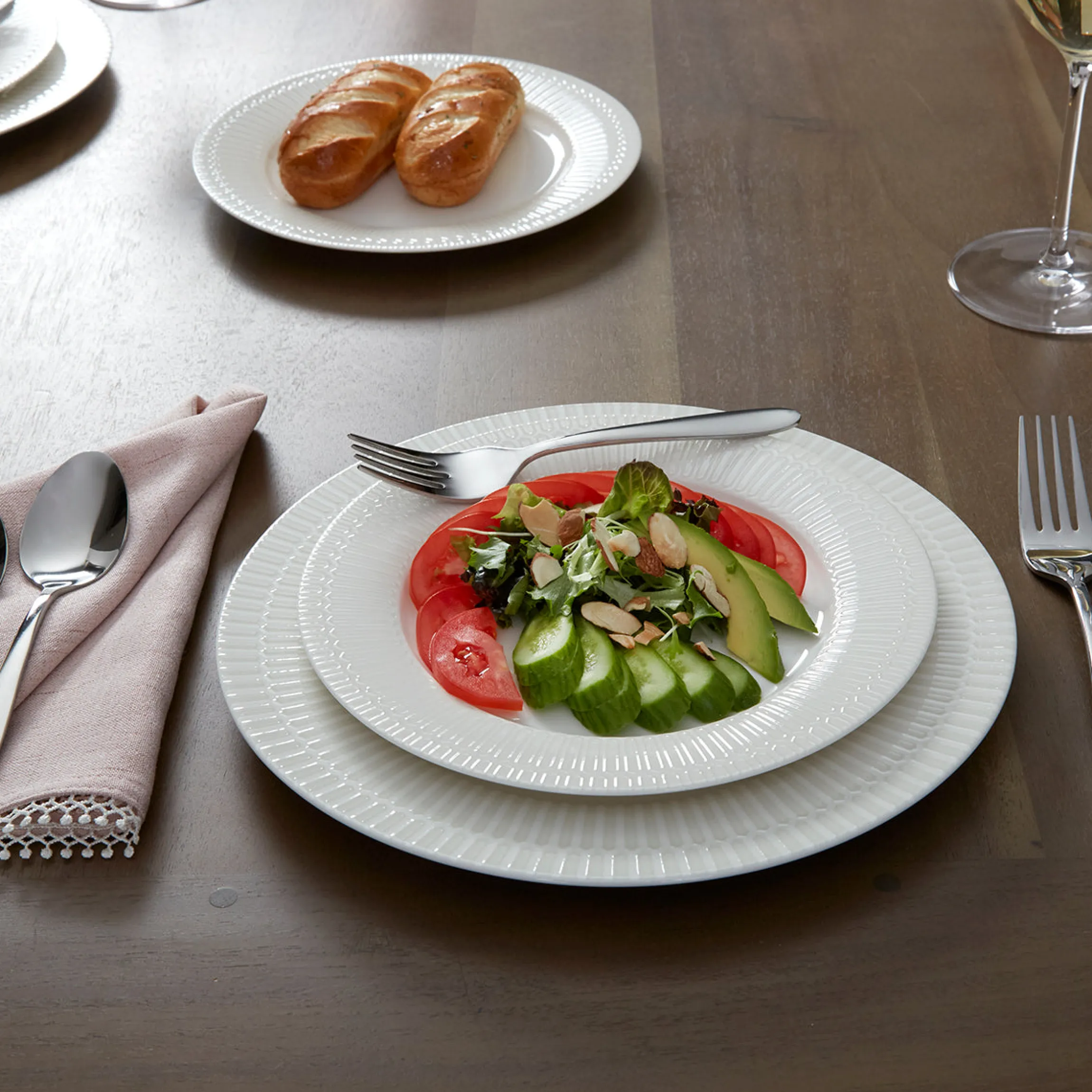 Mooncrest 45-Piece Flatware Set