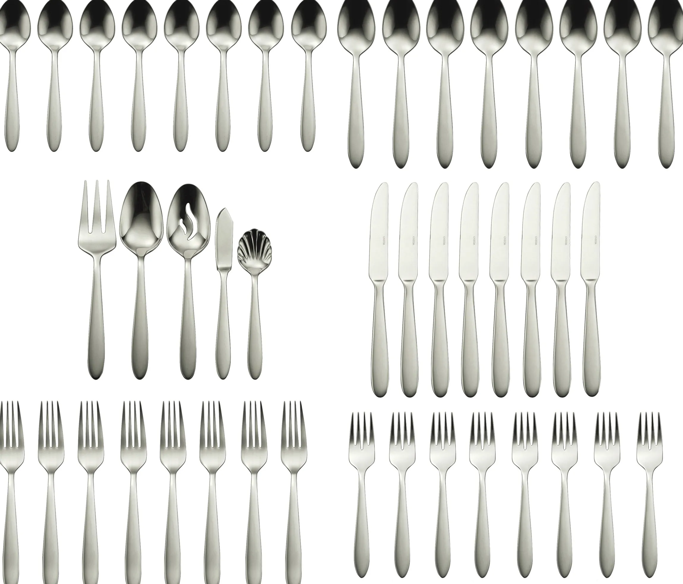 Mooncrest 45-Piece Flatware Set