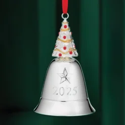2025 Musical Bell Silverplate Ornament