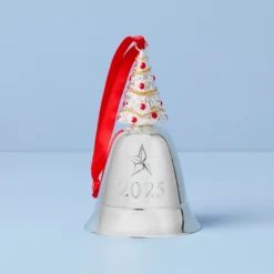 2025 Musical Bell Silverplate Ornament
