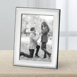 Naples Silverplate 5x7 Photo Frame