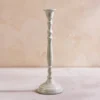 Nera Light Green Large Candle Holder