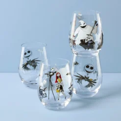 Nightmare Before Christmas Assorted Tumblers, Set of 4
