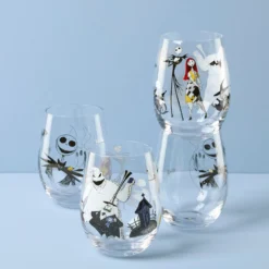 Nightmare Before Christmas Assorted Tumblers, Set of 4