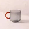 Niko Black Glass Mug
