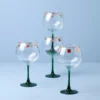 Nutcracker Ballet Balloon Wine Glasses, Set of 4