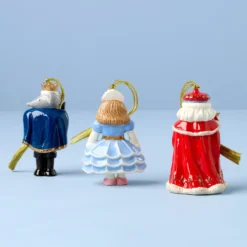 Nutcracker Ballet 3-Piece Ornament Set