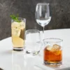 5 O'Clock Double Old-Fashioned Glasses, Set of 4