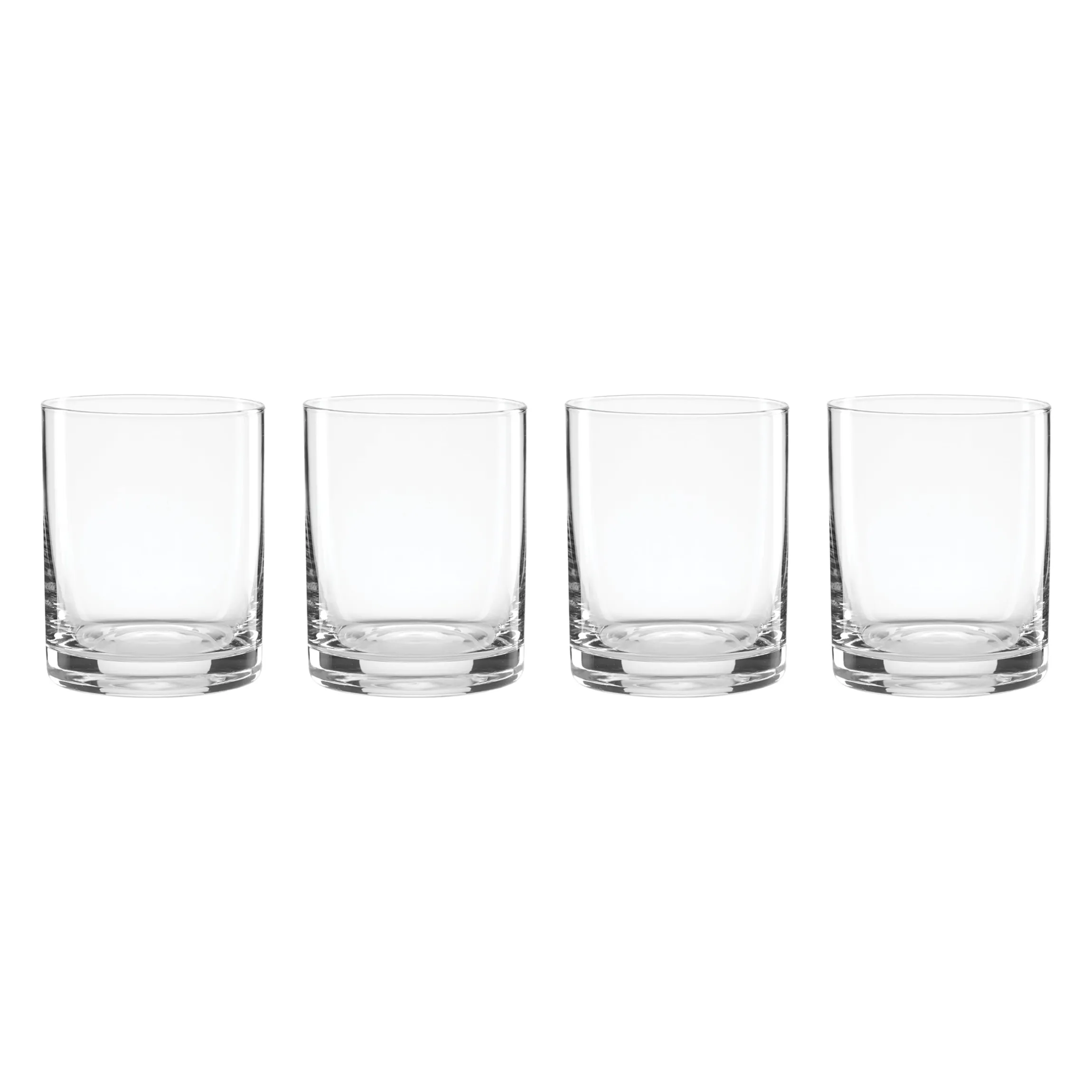 5 O'Clock Double Old-Fashioned Glasses, Set of 4