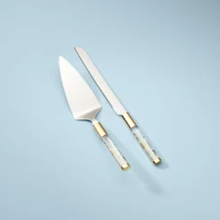 Opal Innocence 2-Piece Cake Knife & Server Set