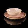 Organic Shades Clay 12-Piece Dinnerware Set