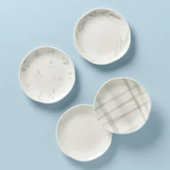 Oyster Bay Assorted Tidbit Plates - Set of 4