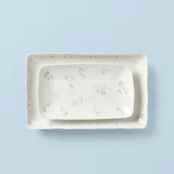 Oyster Bay 2-Piece Nesting Serving Platters