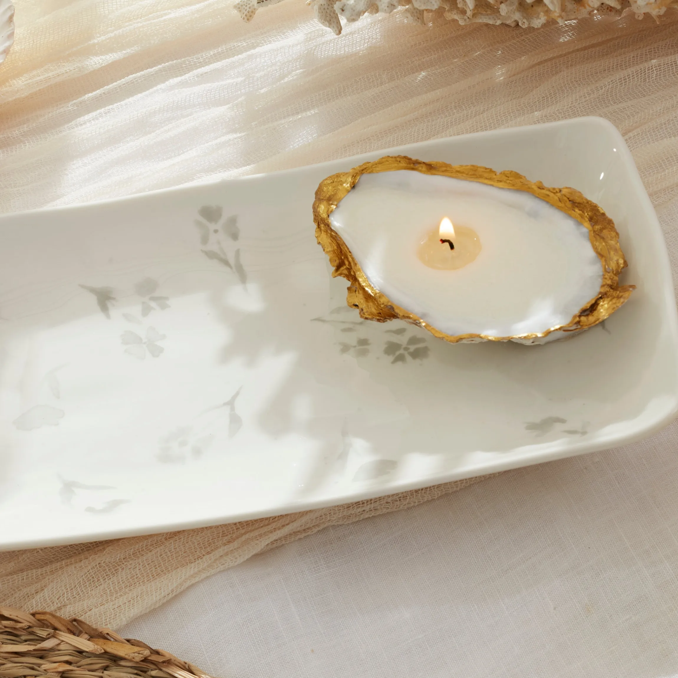 Oyster Bay 2-Piece Nesting Serving Platters