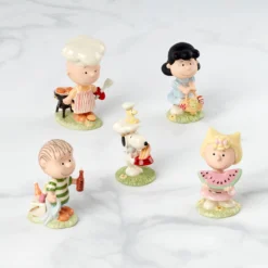 Peanuts Barbecue 5-Piece Figurine Set