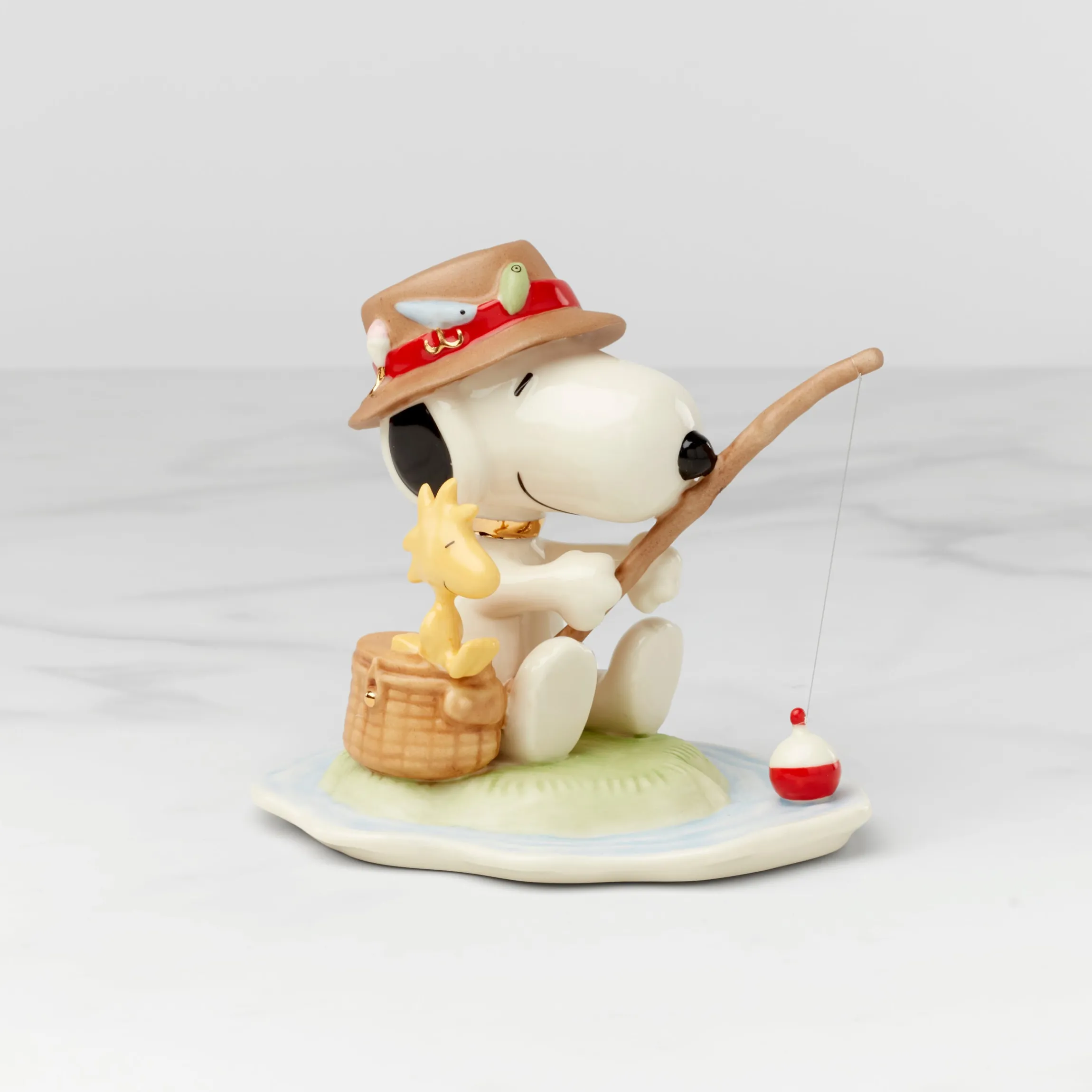 Peanuts Fishing Buddies Figurine