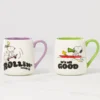 Peanuts Mugs Rollin'-All Good, Set of 2