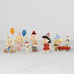 Peanuts 6-Piece Birthday Party Figurine Set