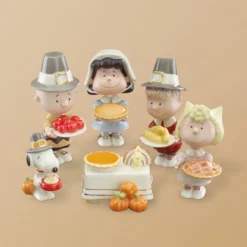 Peanuts Thanksgiving 6-Piece Figurine Set