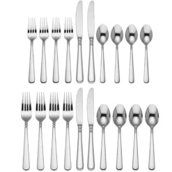 Pearl Platinum 20-Piece Flatware Set